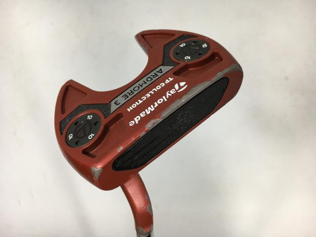 お買い得品！【中古ゴルフクラブ】テーラーメイド TP コレクション RED(レッド) Ardmore3 (アードモア3) パター 2017 オリジナルスチール パター【14日間返品OK】