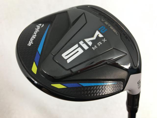 【中古ゴルフクラブ】【超美品】テーラーメイド SIM2 MAX (シム2 マックス) フェアウェイ 2021 (日本仕様) TENSEI BLUE TM50 5W【14日間