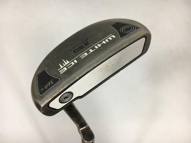 お買い得品！【中古ゴルフクラブ】オデッセイ ホワイト アイス 330 マレット パター オリジナルスチール パター【14日間返品OK】