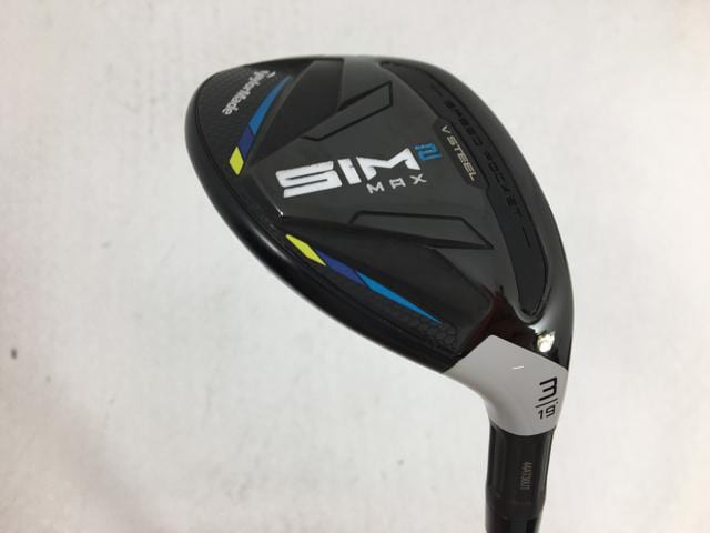 【中古ゴルフクラブ】【美品】テーラーメイド SIM2 MAX (シム2 マックス) レスキュー 2021 (日本仕様) KBS MAX MT85 JP スチール U3【14