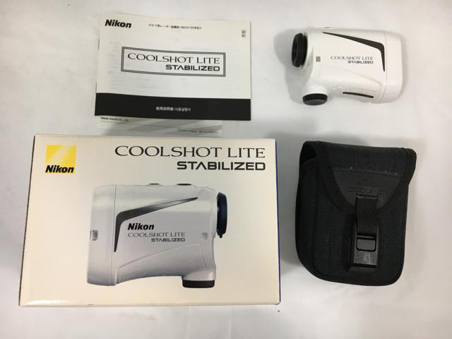 【中古ゴルフ用品】【超美品】ニコン レーザー距離計 COOLSHOT LITE(クールショットライト) STABILIZED【14日間返品OK】