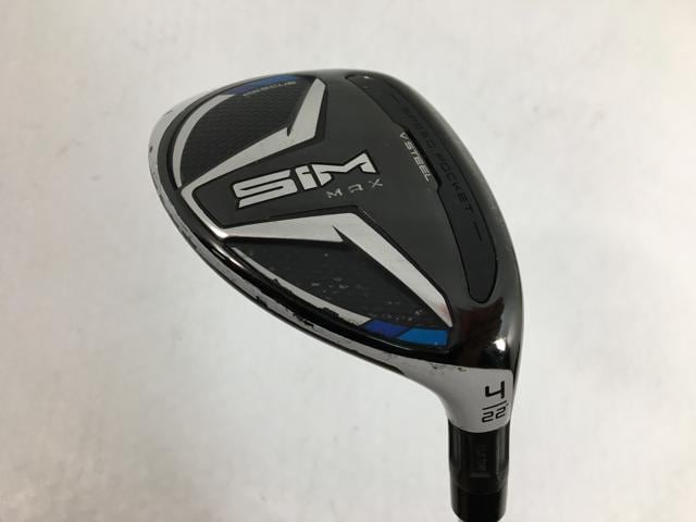 【中古ゴルフクラブ】テーラーメイド SIM MAX (シム マックス) レスキュー 2020 (日本仕様) KBS MAX85 JP スチール U4【14日間返品OK】