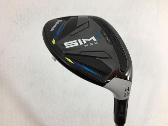 【中古ゴルフクラブ】【超美品】テーラーメイド SIM2 MAX (シム2 マックス) レスキュー 2021 (日本仕様) KBS MAX MT85 JP スチール U4【1