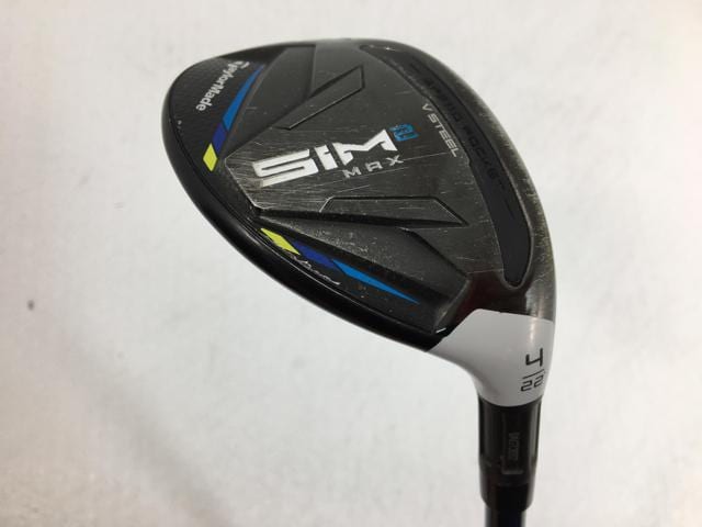 【中古ゴルフクラブ】テーラーメイド SIM2 MAX (シム2 マックス) レスキュー 2021 (日本仕様) TENSEI BLUE TM60 U4【14日間返品OK】