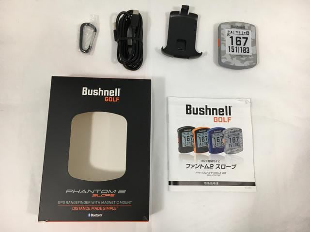 【中古ゴルフ用品】【超美品】ブッシュネル ファントム2 スロープ [グレーカモ]【14日間返品OK】