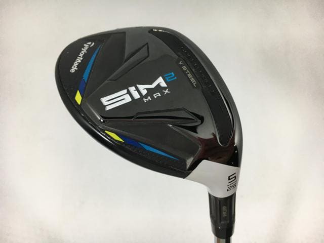 【中古ゴルフクラブ】【美品】テーラーメイド SIM2 MAX (シム2 マックス) レスキュー 2021 (日本仕様) KBS MAX MT85 JP スチール U5【14