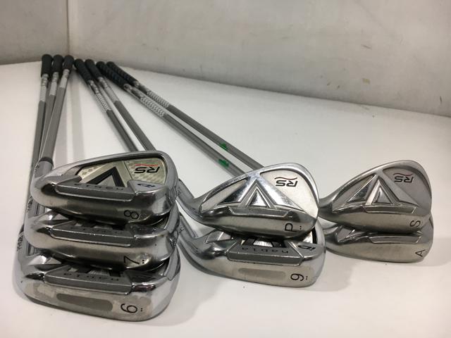 お買い得品！【中古ゴルフクラブ】(7本セット)プロギア iD nabla(ナブラ) RS チタンフェース アイアン オリジナルカーボン 6〜9.P.A.S【14日間返品OK】 お買い得品！【中古ゴルフクラブ】(7本セット)プロギア iD nabla