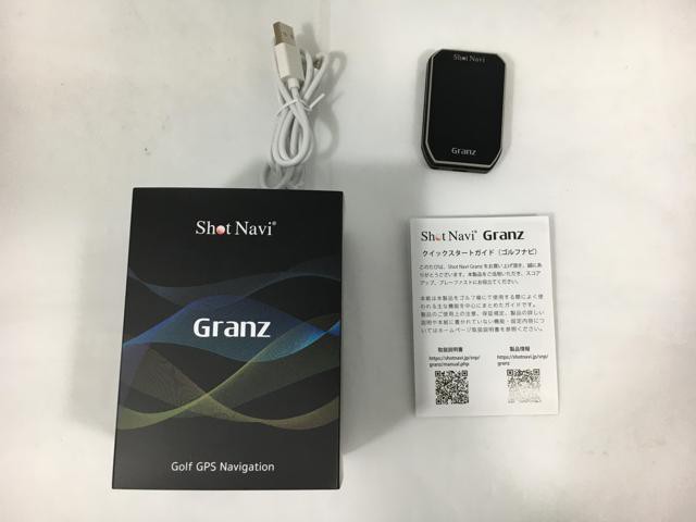 【中古ゴルフ用品】テクタイト(ショットナビ) Shot Navi(ショットナビ) Granz ブラック【14日間返品OK】