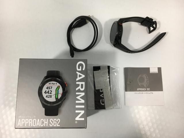 【中古ゴルフ用品】ガーミン Garmin(ガーミン) Approach(アプローチ) S62 [Black]【14日間返品OK】