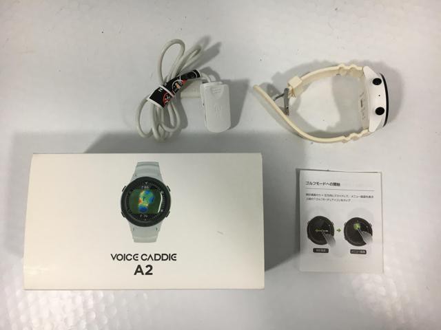 お買い得品！【中古ゴルフ用品】Voicecaddie ボイスキャディ A2 [ホワイト/ブラック]【14日間返品OK】