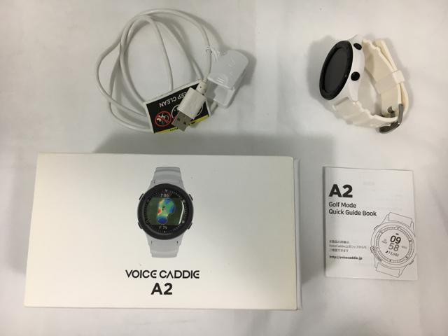 【中古ゴルフ用品】【超美品】Voicecaddie ボイスキャディ A2 [ホワイト/ブラック]【14日間返品OK】