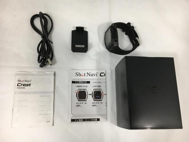 【中古ゴルフ用品】テクタイト(ショットナビ) Shot Navi(ショットナビ) クレスト All Black【14日間返品OK】