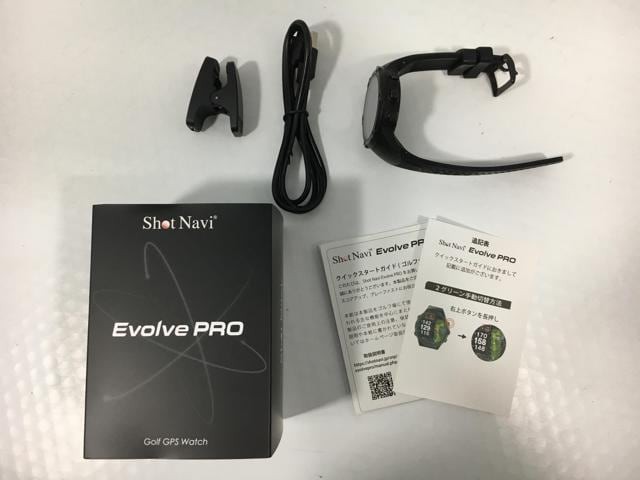 【中古ゴルフ用品】【超美品】テクタイト(ショットナビ) Shot Navi(ショットナビ) Evolve PRO ブラック【14日間返品OK】