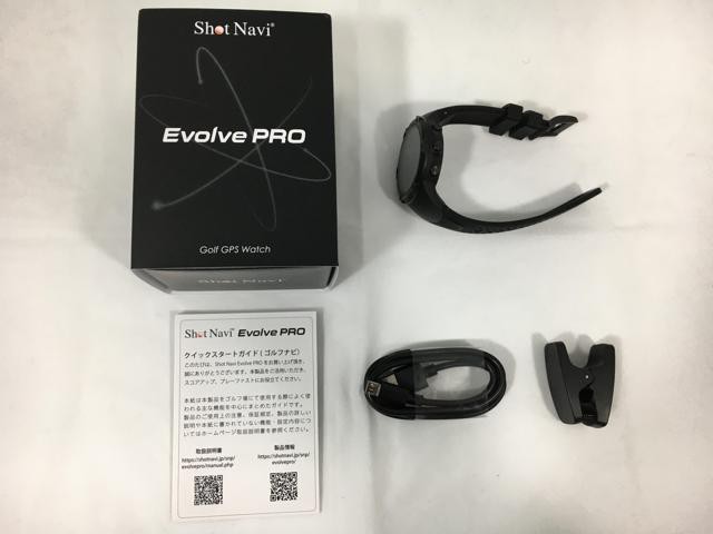 【中古ゴルフ用品】【超美品】テクタイト(ショットナビ) Shot Navi(ショットナビ) Evolve PRO ブラック【14日間返品OK】