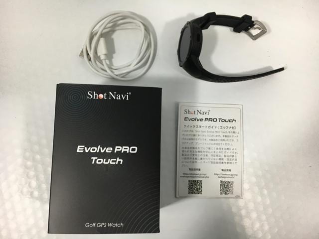 【中古ゴルフ用品】【超美品】テクタイト(ショットナビ) Shot Navi(ショットナビ) Evolve PRO Touch ブラック【14日間返品OK】