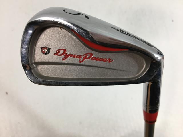 お買い得品！【中古ゴルフクラブ】(6本セット)ウィルソン ダイナパワー アイアン 2009 オリジナルカーボン 5〜9.P【14日間返品OK】