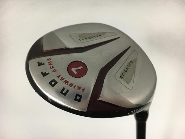 お買い得品！【中古ゴルフクラブ】ダイワ(グローブライド) ONOFF フェアウェイ アームズ 赤 (AKA) 2014 スムースキックMP-514F 7W【14日間返品OK】の通販は 6,820円