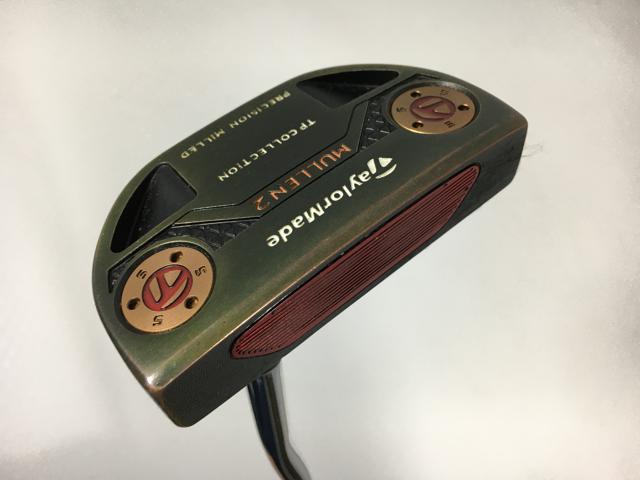 お買い得品！【中古ゴルフクラブ】テーラーメイド TP コレクション BLACK COPPER(ブラックカッパー) MULLEN2 パター 2018 オリジナルスチール パター【14日間返品OK】