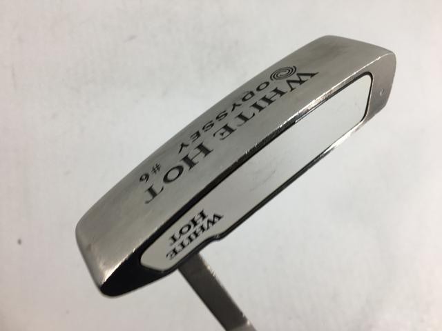 【中古ゴルフクラブ】オデッセイ ホワイト ホット #6 パター オリジナルスチール パター【14日間返品OK】の通販は