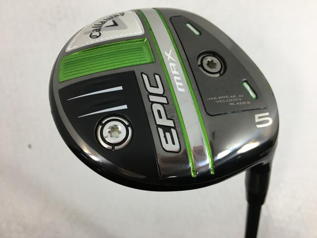 【中古ゴルフクラブ】キャロウェイ EPIC MAX (エピック マックス) フェアウェイ 2021 (日本仕様) ディアマナ 40 for Callaway 5W【14日間返品OK】の通販は 10,760円