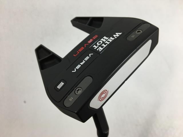 【中古ゴルフクラブ】オデッセイ ホワイトホット VERSA SEVEN S (バーサ #7 S)  パター 2023 STROKE LAB(ストローク ラボ)シャフト パター【14日間返品OK】の通販は
