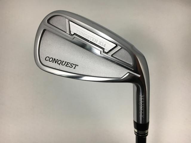 【中古ゴルフクラブ】【超美品】(5本セット)マルマン マジェスティ コンクエスト(CONQUEST) アイアン 2022 Speeder NX HV-340 6〜9.P【14日間返品OK】 アイアンセット