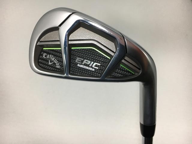キャロウェイエピックスターアイアンセット7本　純正R カーボンシャフト キャロウェイエピックスターアイアンセット7本純正R カーボンシャフト