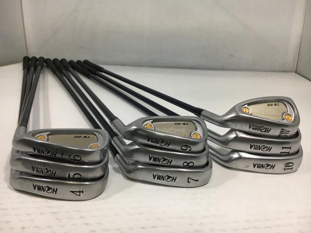 お買い得品！【中古ゴルフクラブ】(9本セット)ホンマ ツインマークス TM-202 アクセラレイトフォース FW&FW 4〜10.11.S【14日間返品OK】 お買い得品！【中古ゴルフクラブ】(9本セット)ホンマ ツインマークス