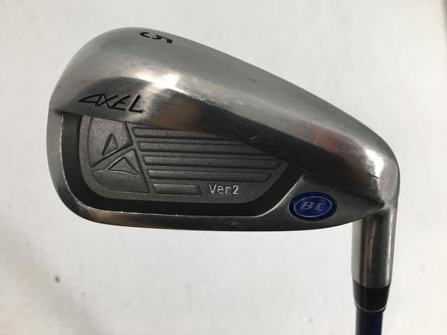 お買い得品！【中古ゴルフクラブ】(8本セット)ツルヤゴルフ アクセル BL アイアン 2014 オリジナルカーボン 5〜9.P.A.S【14日間返品OK】