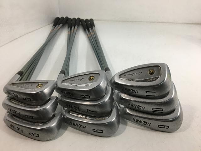 お買い得品！【中古ゴルフクラブ】(9本セット)ホンマ LB-606 キャビティ T-800ボロンM-50 3〜10.11【14日間返品OK】 お買い得品！【中古ゴルフクラブ】(9本セット)ホンマ LB-606