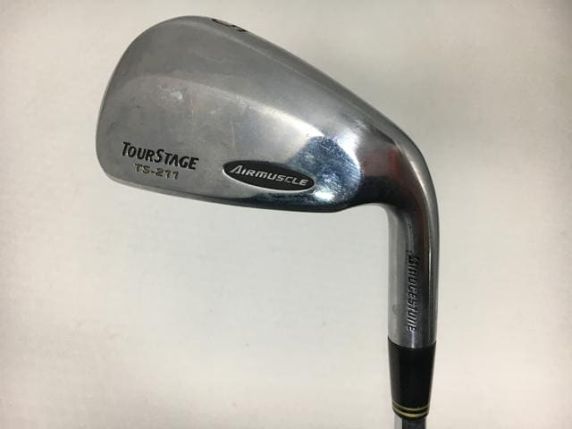 ツアーステージ TS-211 AIR MUSCLE メンズアイアン 8本 中空 ブリヂストン ツアーステージ TS-211 AIR MUSCLE アイアン4番