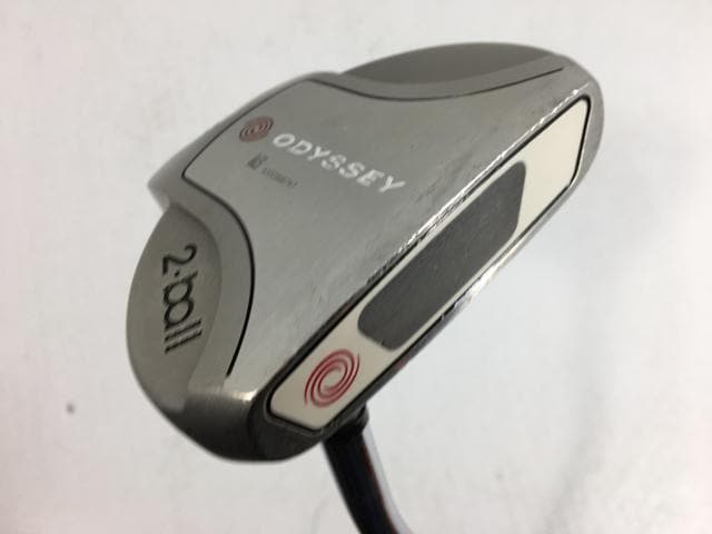 お買い得品！【中古ゴルフクラブ】オデッセイ ホワイト スチール 2-BALL パター オリジナルスチール パター【14日間返品OK】
