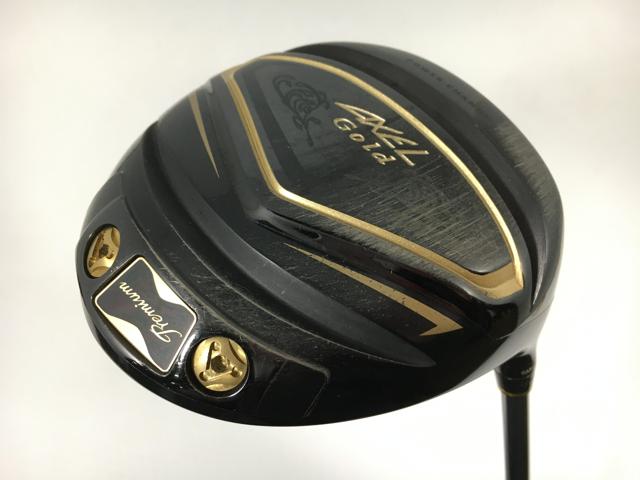 【中古ゴルフクラブ】ツルヤゴルフ アクセル ゴールドプレミアム3 スタンダード ドライバー(高反発) 2018 オリジナルカーボン 1W【14日間返品OK】