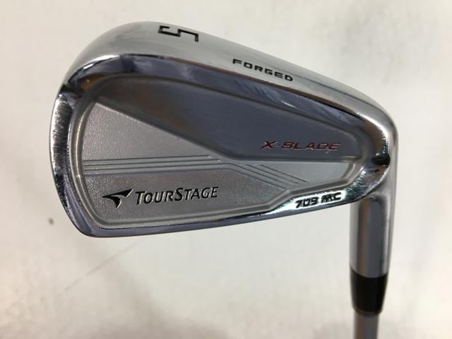 お買い得品！【中古ゴルフクラブ】(7本セット)ブリヂストン ツアーステージ Xブレード 709MC アイアン KBSツアー スチール 4〜9.P【14日間返品OK】