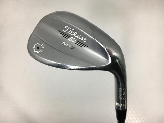 お買い得品！【中古ゴルフクラブ】タイトリスト ボーケイ ウェッジ スピンミルド SM7 (ツアークロム)58.14K(日本仕様) D/G SW【14日間返品OK】