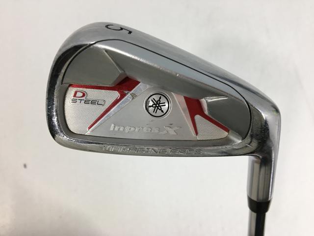 お買い得品！【中古ゴルフクラブ】(7本セット)ヤマハ インプレス X D スチール アイアン 2010 GS95 スチール 5〜9.P.A【14日間返品OK】