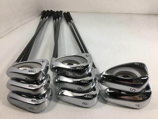 PRGR is3 502 レフティー アイアンセット 10本セット 希少!レフティー 左利き4番アイアン】PRGR プロギア is3 502 4番