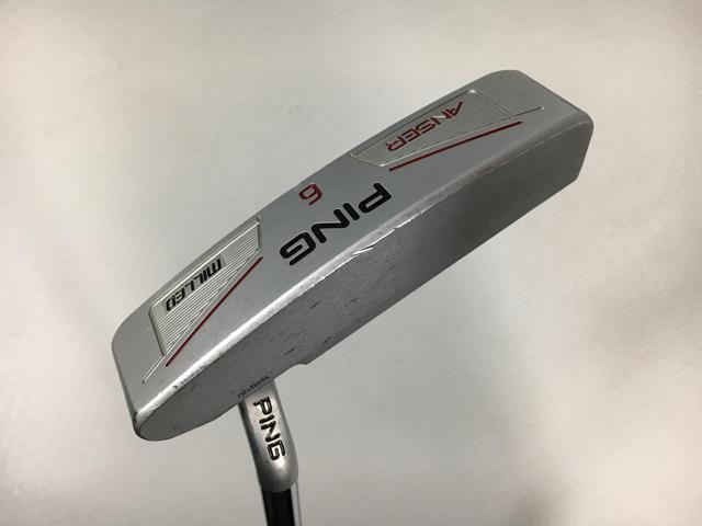 お買い得品！【中古ゴルフクラブ】ピン アンサー6 (ANSER 6) ミルド パター 2011 オリジナルスチール パター【14日間返品OK】