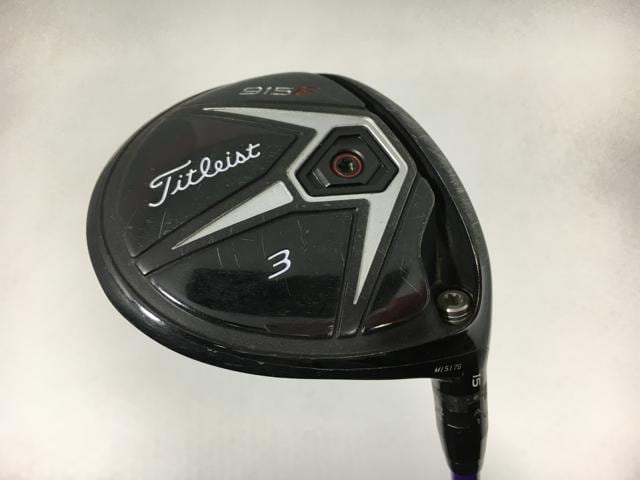 お買い得品！【中古ゴルフクラブ】タイトリスト 915F フェアウェイ (日本仕様) UST マミヤ ATTAS G7 6 3W【14日間返品OK】