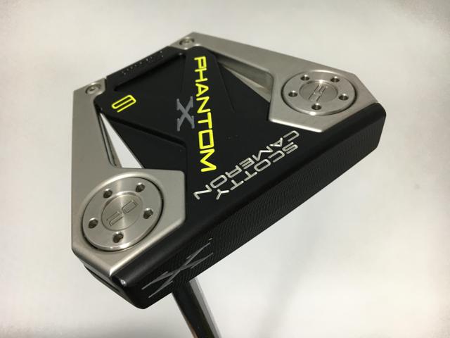 【中古ゴルフクラブ】タイトリスト スコッティ・キャメロン PHANTOM X 6 (ファントムX 6) 2019 オリジナルスチール パター【14日間返品OK】の通販は 21,868円