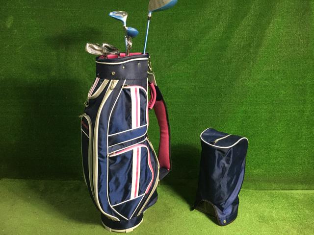 レディース☆Tiara Wilson ハーフセット キャディバッグ付