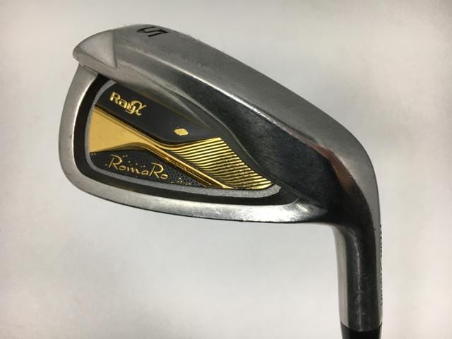 お買い得品！【中古ゴルフクラブ】(7本セット)RomaRo(ロマロ) Ray α(アルファ) ゴールド アイアン 2015 (高反発) NSプロ ZELOS 7 5〜9.P.A【14日間返品OK】の通販は