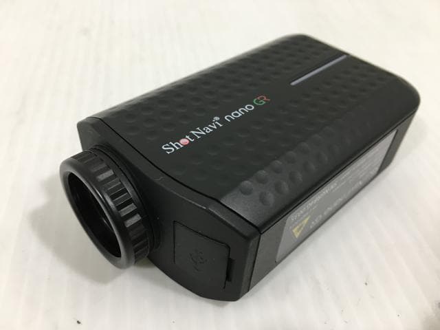 ＜ほぼ未使用＞【ショットナビ】 レーザースナイパー nano GR　ブラック 楽天市場】ショットナビ Shot Navi レーザー スナイパー ナノ GR