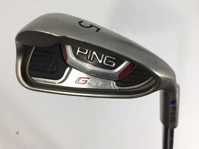 お買い得品！【中古ゴルフクラブ】(6本セット)ピン G20 アイアン (日本仕様) CFSスチール 5〜9.P【14日間返品OK】