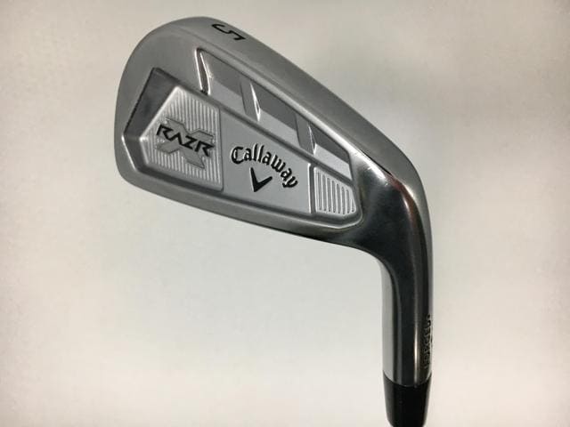 キャロウェイ RAZR X-FORGED アイアンセット 5本 ゴルフクラブ】(6本