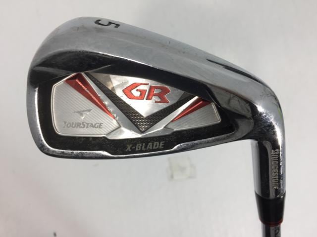 お買い得品！【中古ゴルフクラブ】(6本セット)ブリヂストン ツアーステージ Xブレード GR アイアン 2010 GS95 5〜9.P【14日間返品OK】