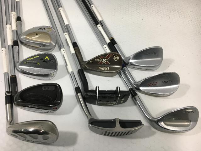 お買い得品！【中古ゴルフクラブ】各種メーカー メガ盛りセット 各種スチール 【14日間返品OK】