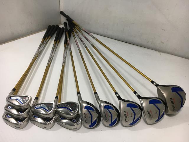 カタナ　ルコックスポルティフ 　メンズゴルフ12本セット　カーボン　右利き用 カタナ ルコックスポルティフ メンズゴルフ12本セット カーボン