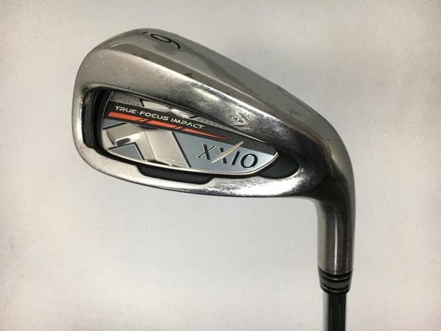 お買い得品！【中古ゴルフクラブ】(5本セット)ダンロップ ゼクシオ10 テン (XXIO 10 X) アイアン 2018 (ネイビー) NSプロ 870GH D.S.T 6〜9.P【14日間返品OK】