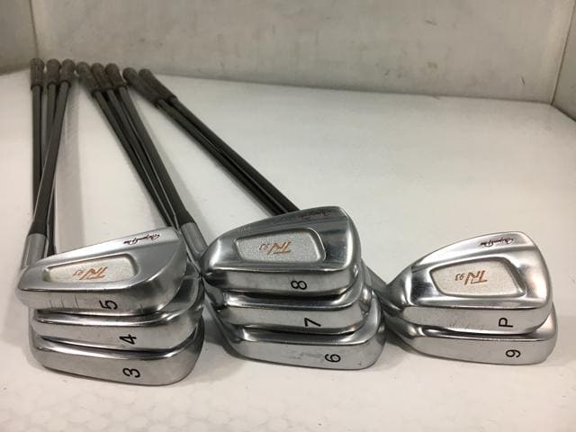 お買い得品！【中古ゴルフクラブ】(8本セット)ミズノ TN-93 アイアン エクサーTN 3〜9.P【14日間返品OK】 中古ゴルフクラブ】(8本セット)ミズノ TN-93 アイアン エクサーTN 3〜9.P【